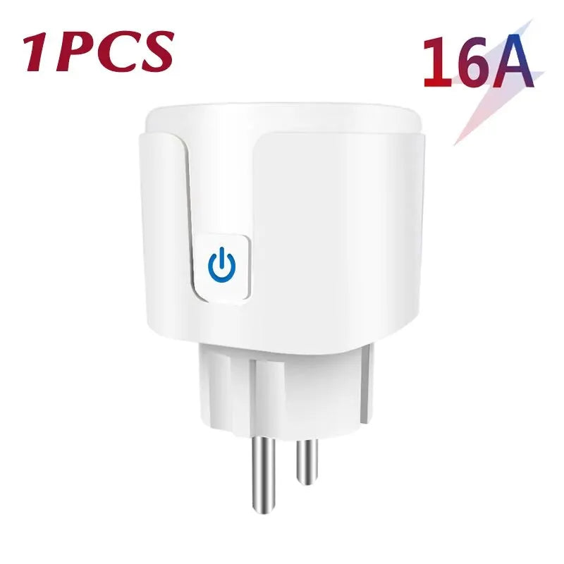 Smart Plug EU 20A WiFi — Voice Control with Alexa & Google Assistant