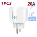 Smart Plug EU 20A WiFi — Voice Control with Alexa & Google Assistant